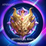 Mythical Glory Injector APK is latest version 2022, which provides free skins, battle emotes, recall effects for free.