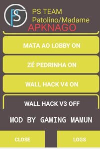PS Team Mod APK [Yellow OB35 FF Hack] Download for Android