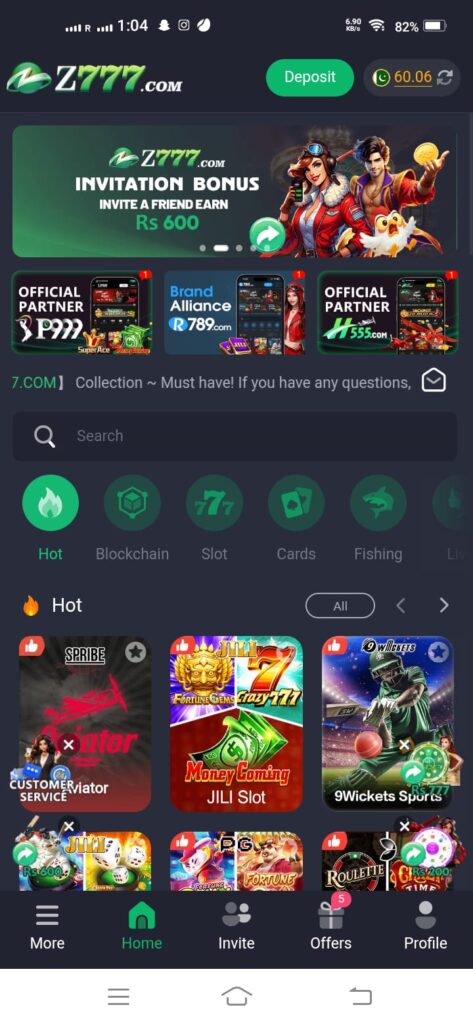 Z777GAME Download and Earn Real Money With Mobile