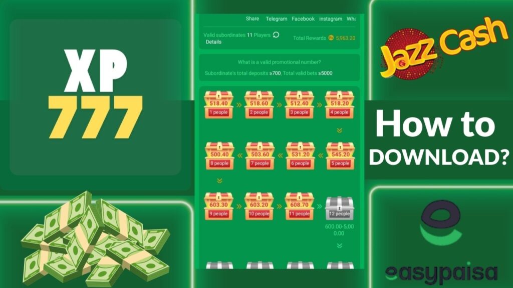 XP777 Game Bonuses